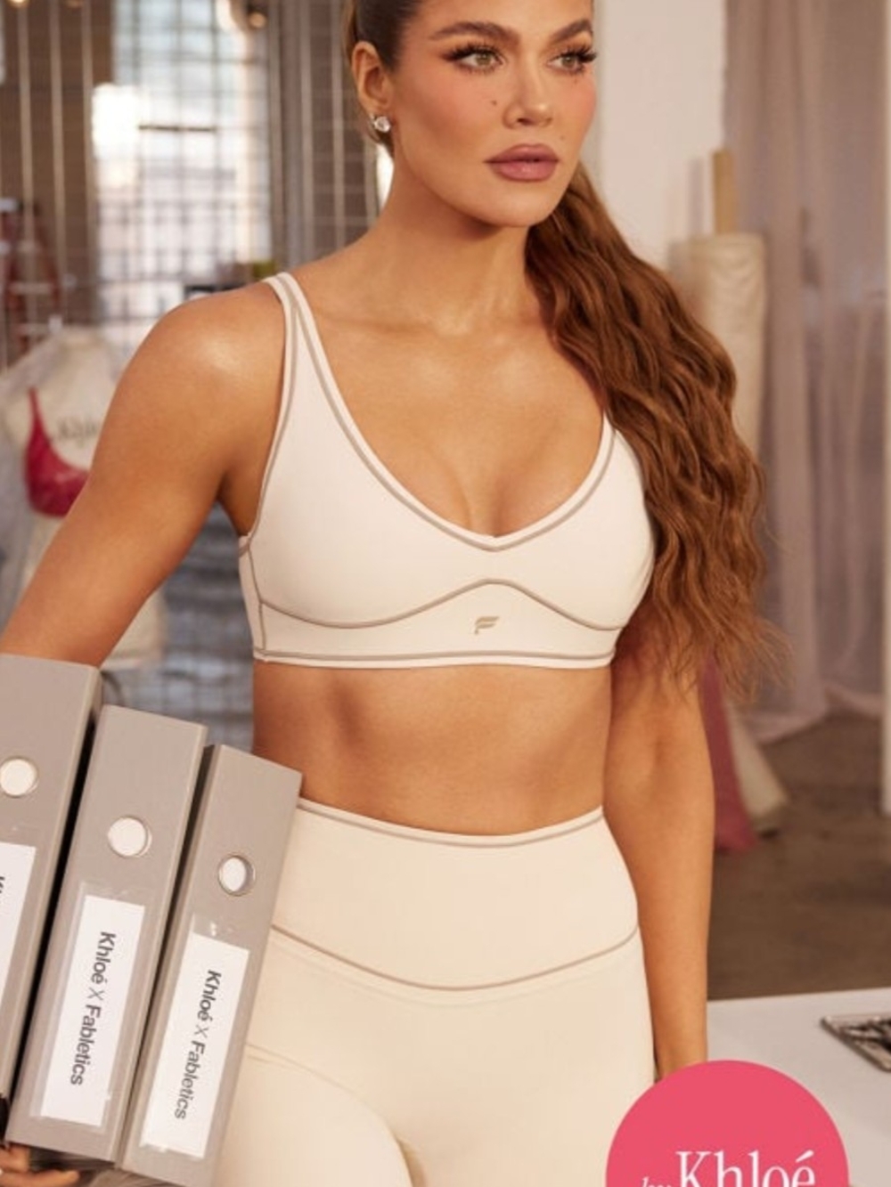 Khloe X Fabletics PureLuxe Collab Workout Set